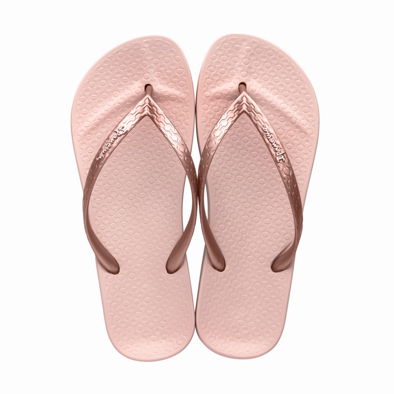 Ipanema Anatomica Tan Fem - Pink/Metallic Pink