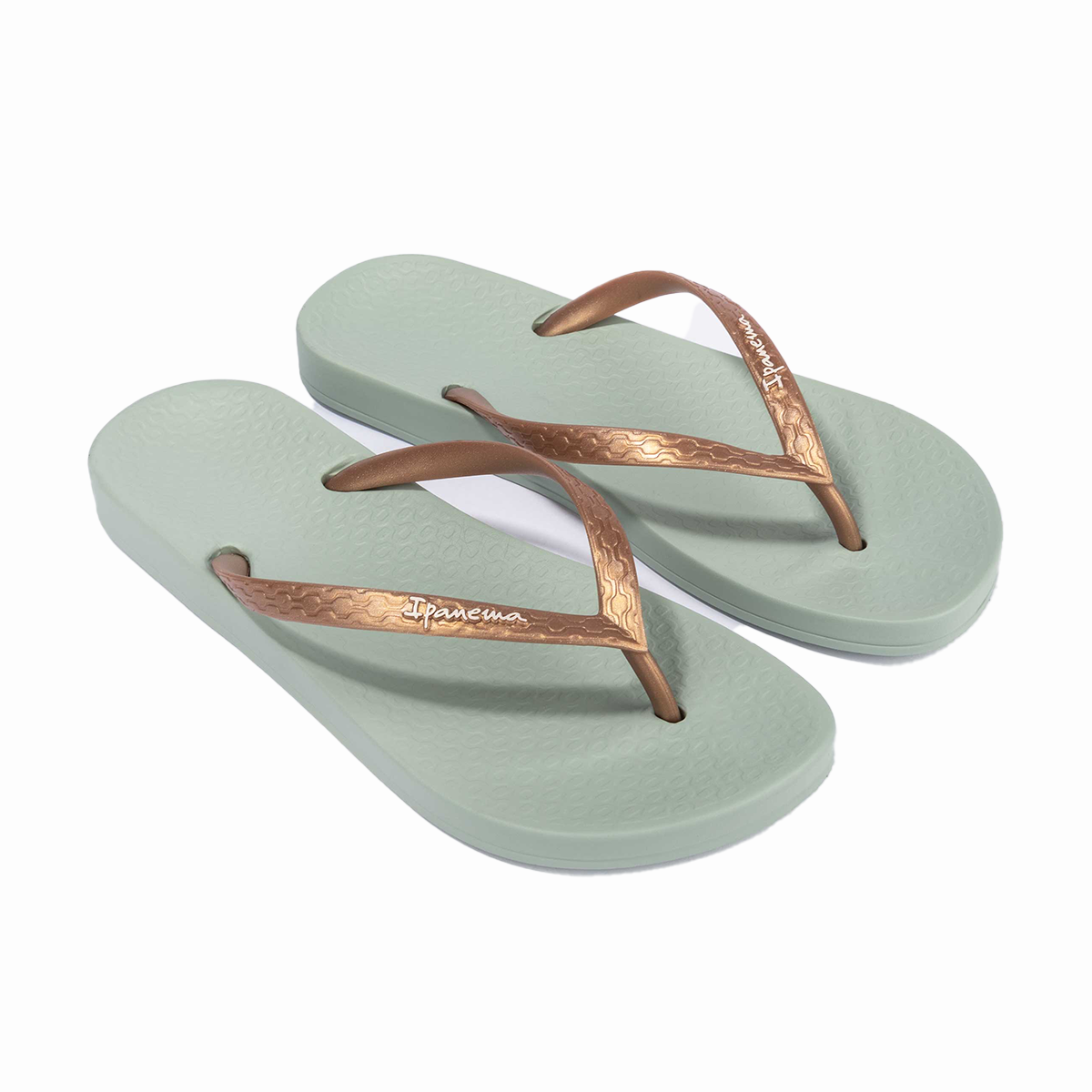 Ipanema Anatomica Tan Fem - Green/Gold