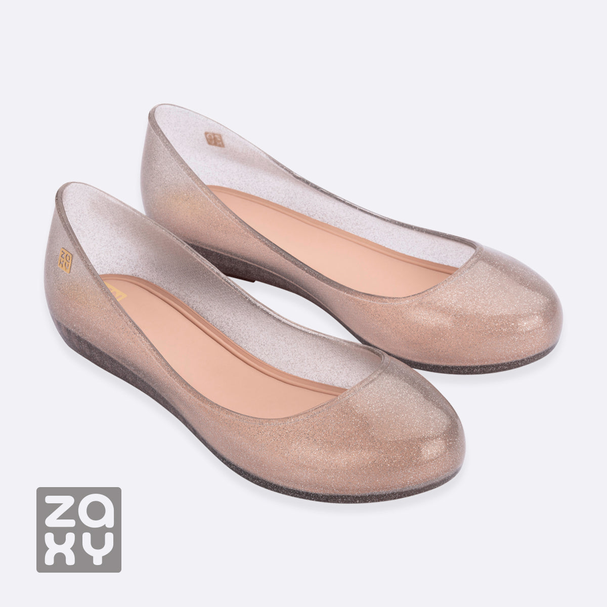 New Pop Glitter Ballet Flats