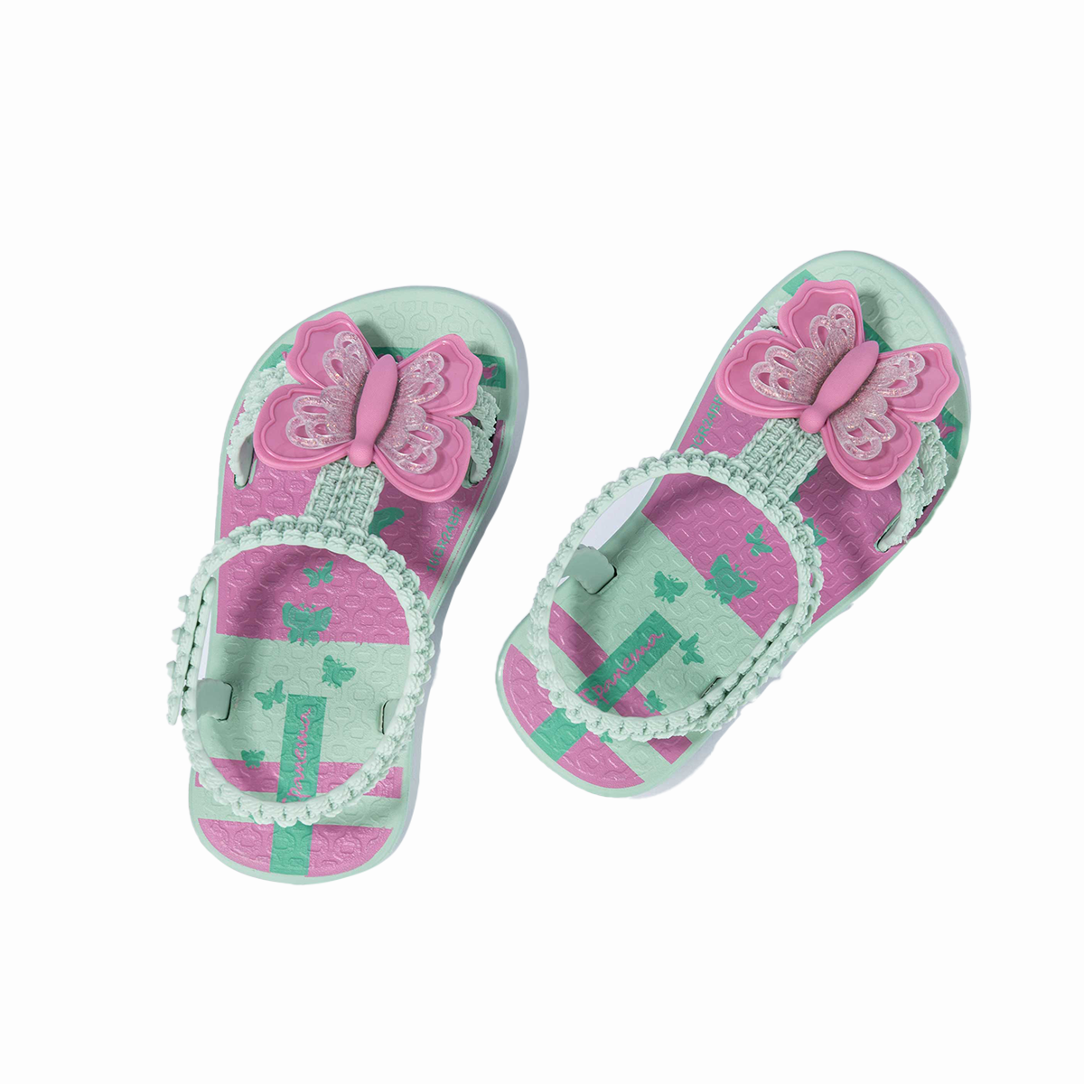 Ipanema Butterfly Sandal Baby - Green/Pink