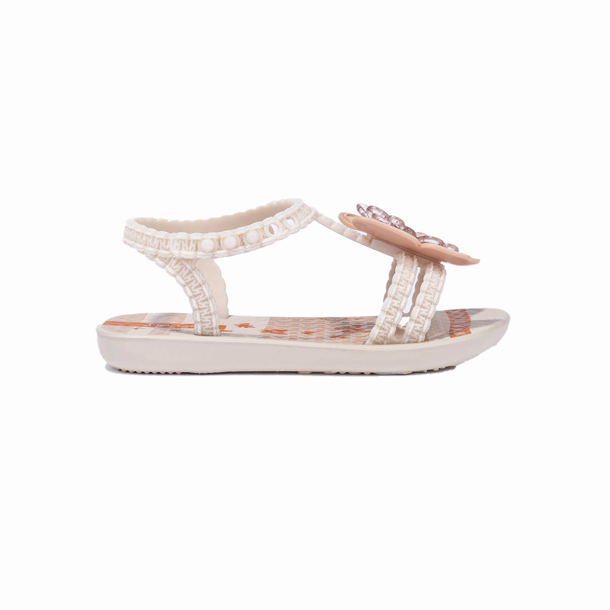 Ipanema Butterfly Sandal Baby - Beige/Orange
