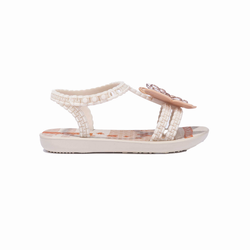 Ipanema Butterfly Sandal Baby - Beige/Orange