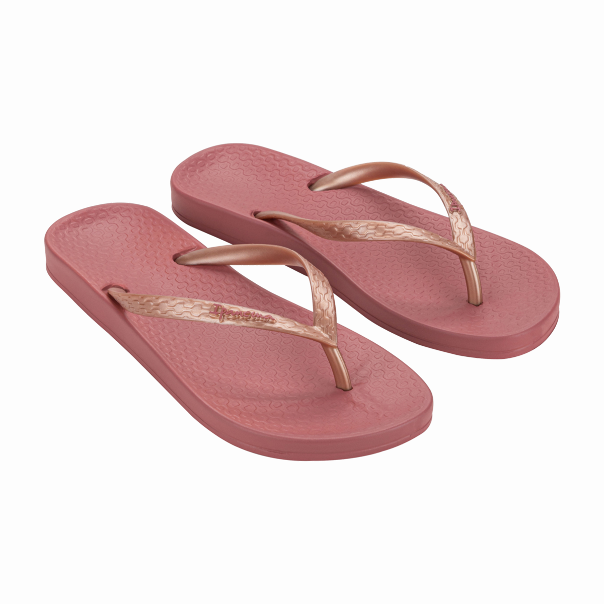 Ipanema Anatomica Tan Fem - Red/Metallic Pink