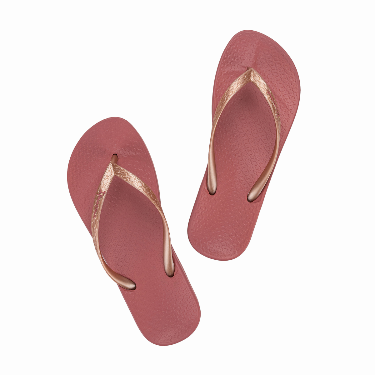 Ipanema Anatomica Tan Fem - Red/Metallic Pink