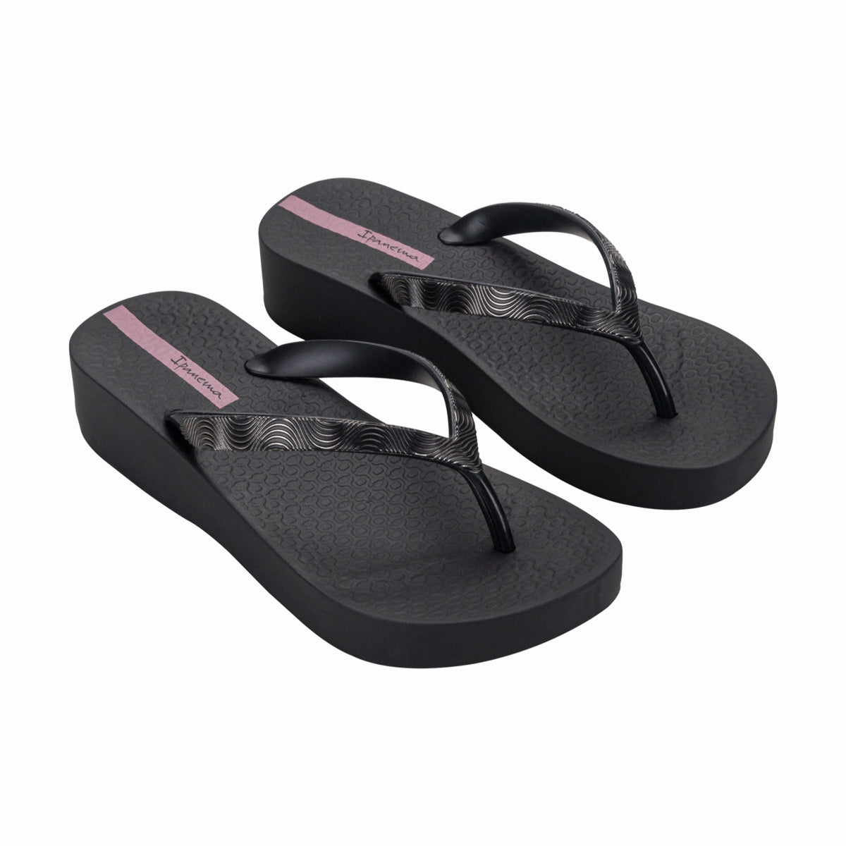 Ipanema Mesh X Platform Fem - Black/Lilac