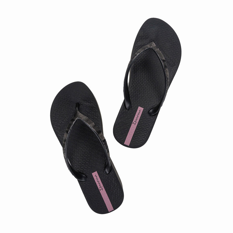 Ipanema Mesh X Platform Fem - Black/Lilac