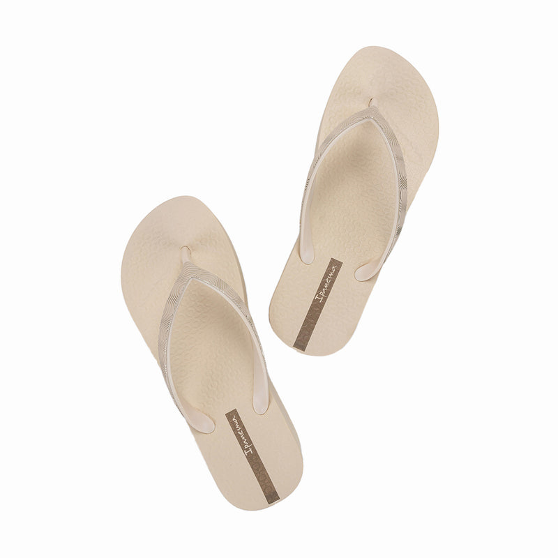 Ipanema Mesh X Platform Fem - Beige/Brown