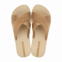 Ipanema Sense Slide Fem - Beige/Gold