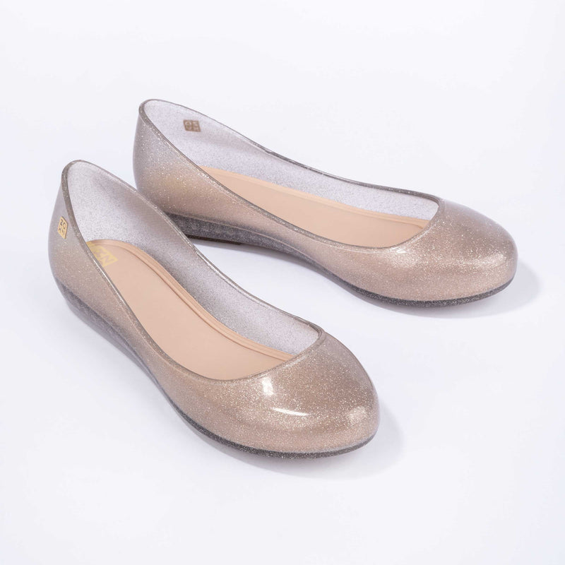 New Pop Glitter Ballet Flats