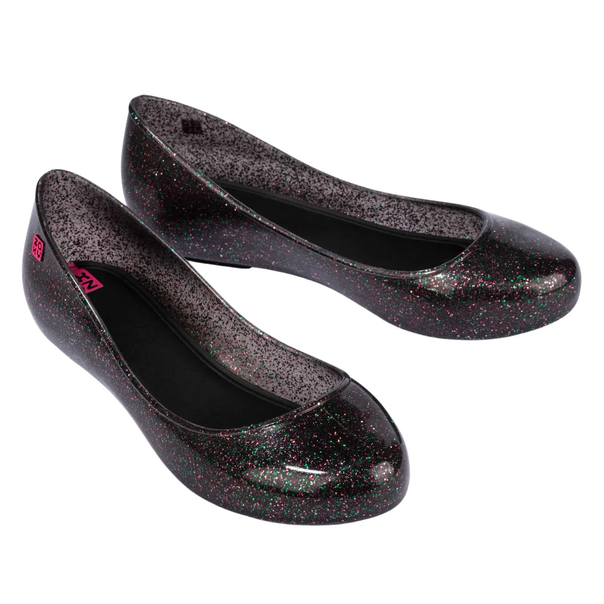 New Pop Glitter Ballet Flats