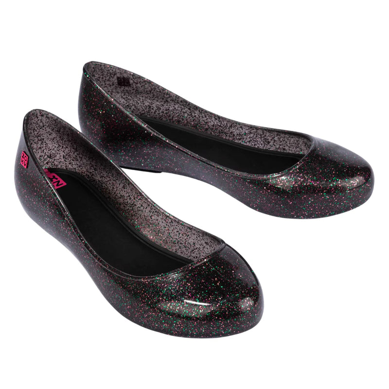 New Pop Glitter Ballet Flats