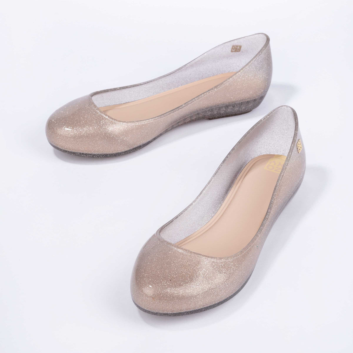 New Pop Glitter Ballet Flats
