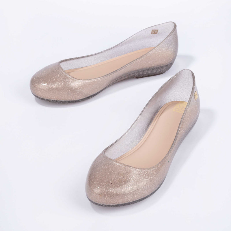 New Pop Glitter Ballet Flats